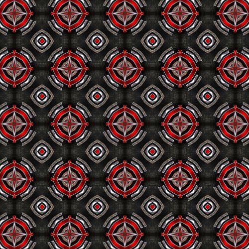 Black And Red Pattern