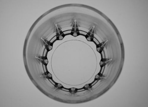 Black And White Glass From Above