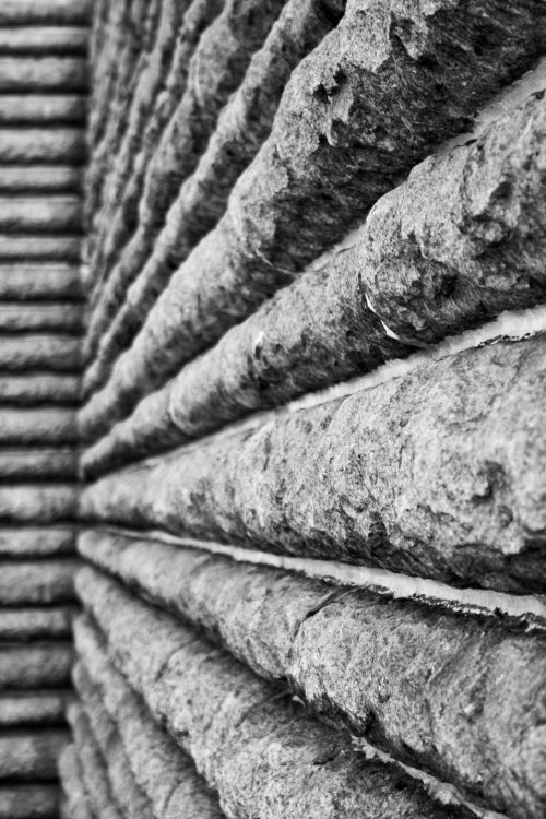 Black And White Granite Wall