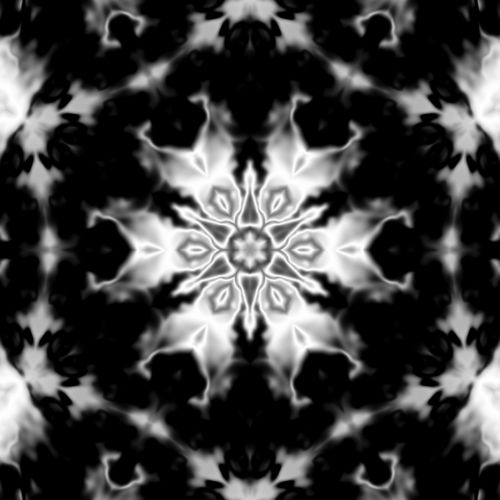 Black And White Kaleidoscope