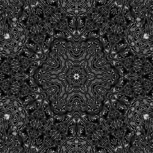 Black And White Kaleidoscope