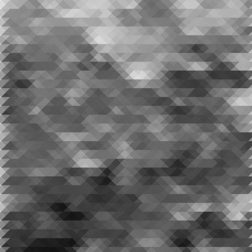 Black &amp; White Triangle Pattern