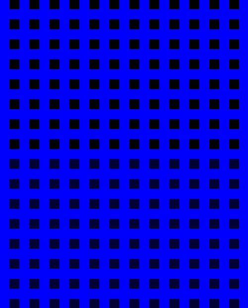 Black Blocks On Blue