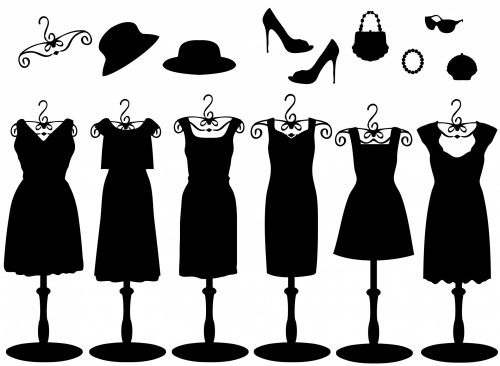 Black Dress &amp; Accessories
