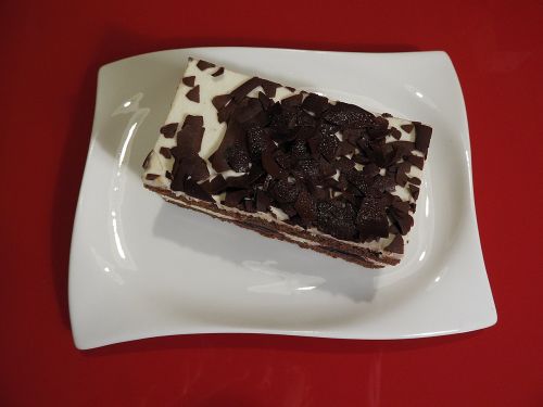 black forest cake dessert chocolate chips