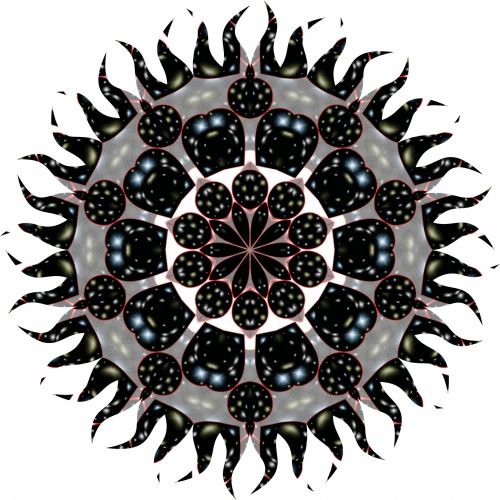 Black Heart Kaleidoscope