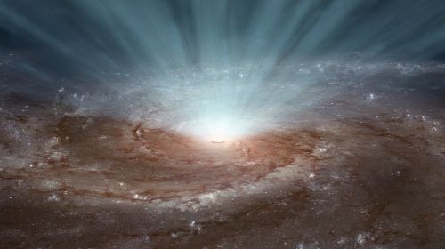 black hole space cosmos