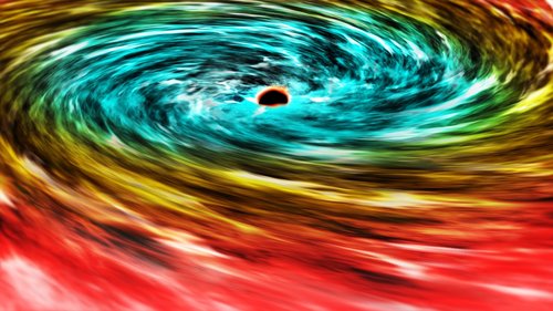 black hole  space  cosmos