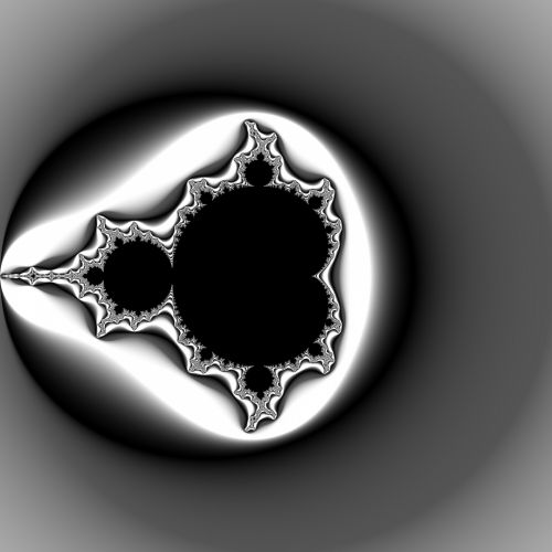 Black Mandelbrot