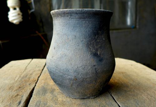 black-pottery folk handicraft handicraft