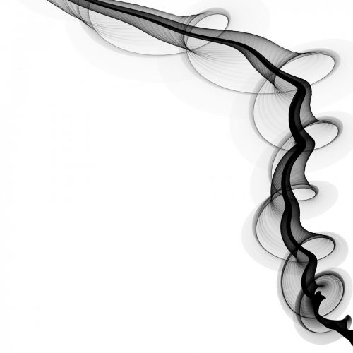 Black Ribbon Background