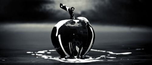 Black White Apple