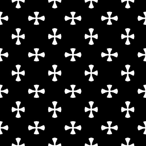 Black - White Seamless Pattern