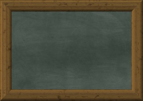 blackboard chalkboard education