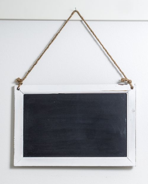 blackboard board chalk