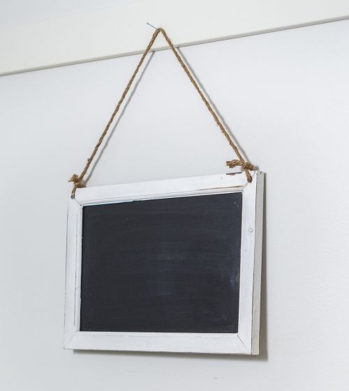 blackboard board chalk