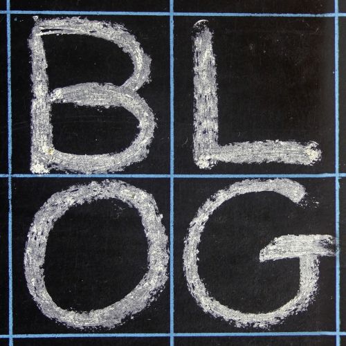blackboard blog black
