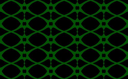 Black/Green Pattern