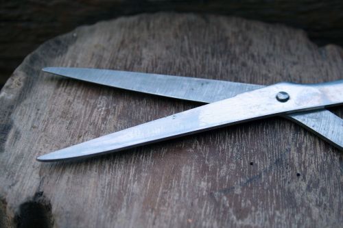 Blades Of A Pair Of Scissors
