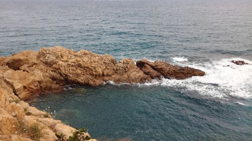 blanes spain cliff