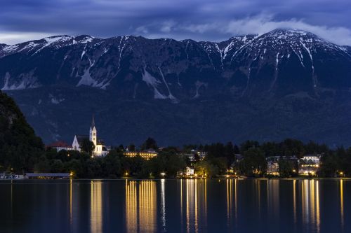 bled slovenia landscape