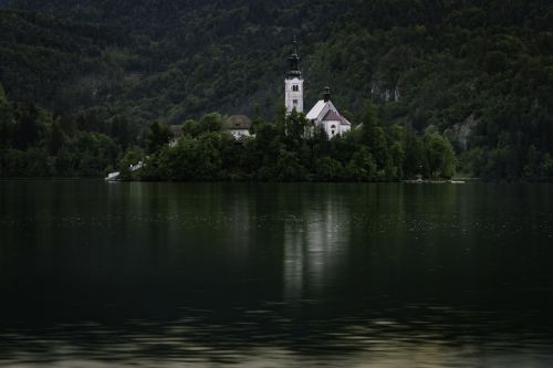 bled slovenia island