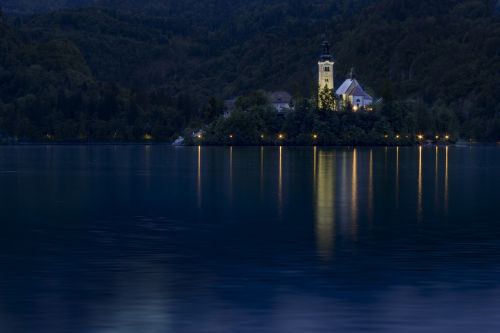 bled slovenia island