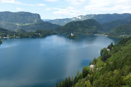 bled  slovenia  lake
