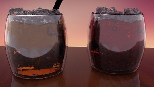 blender 3d liquor