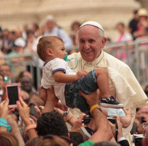 blessing of children pope religion