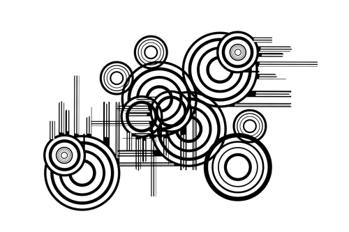 blob rings circle