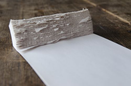block calender empty paper