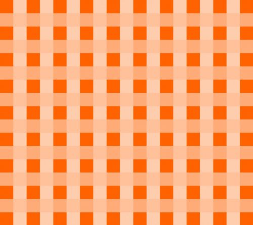 Block Pattern In Orange Hues