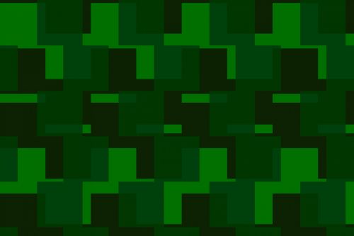 Blocks In Green Variations