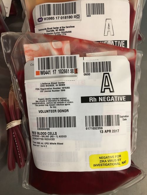 blood bags transfusion