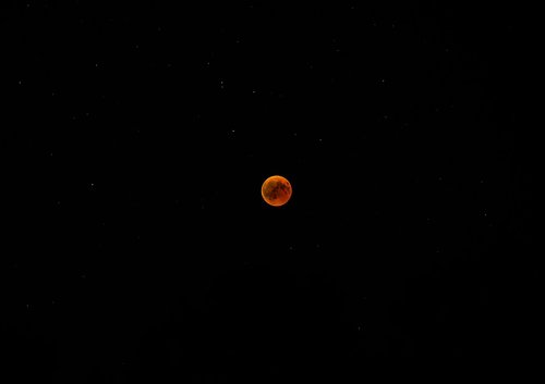 blood moon  moon  moonlight