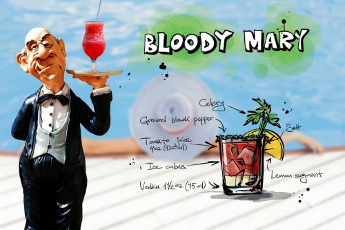 bloody mary cocktail drink