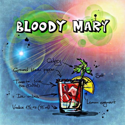 bloody mary cocktail drink
