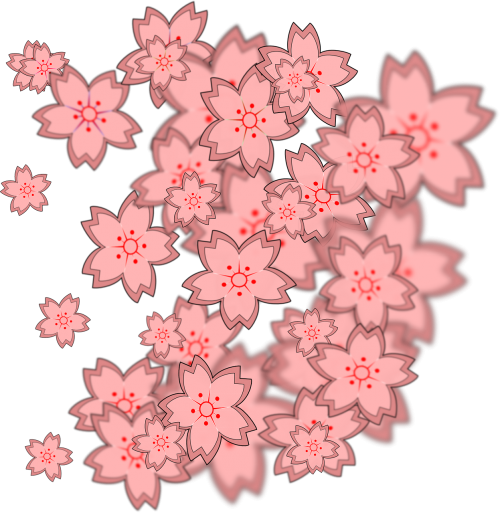 blossom flower ornament