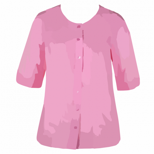 blouse top pink