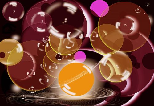 blow soap bubbles balls