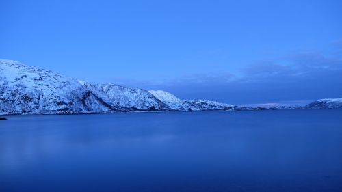 blue sky ocean