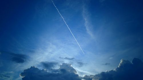 blue sky cloud