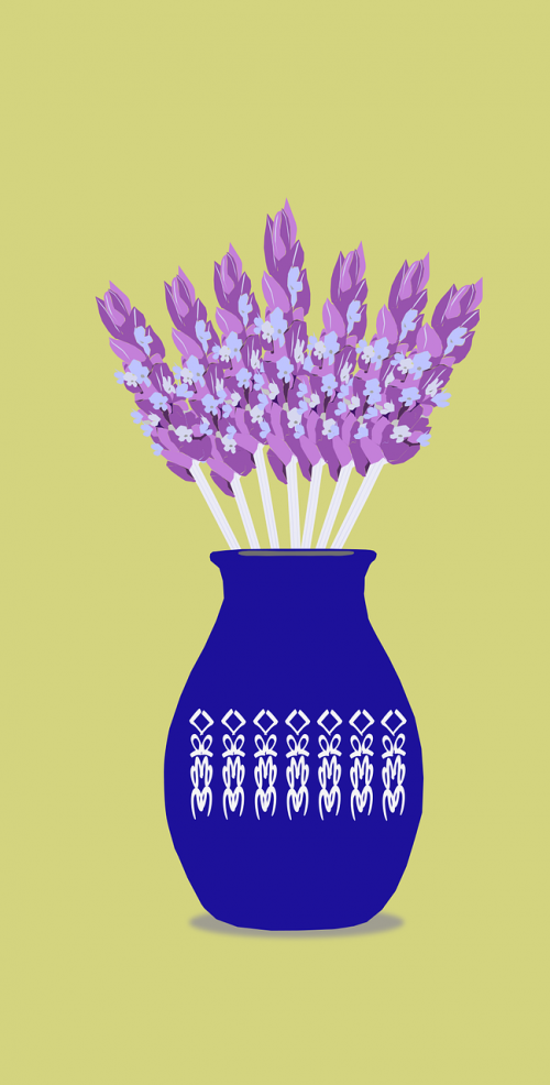 blue flower lavender