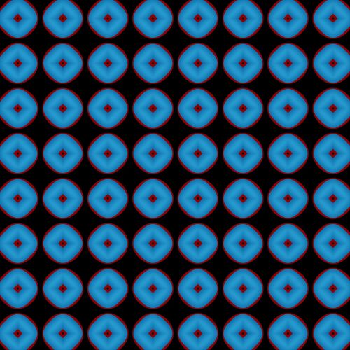 blue geometric pattern