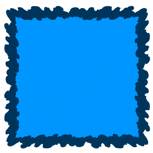 blue frame background