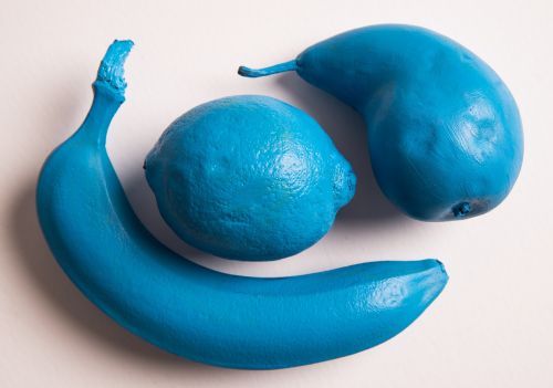 blue blue fruit banana