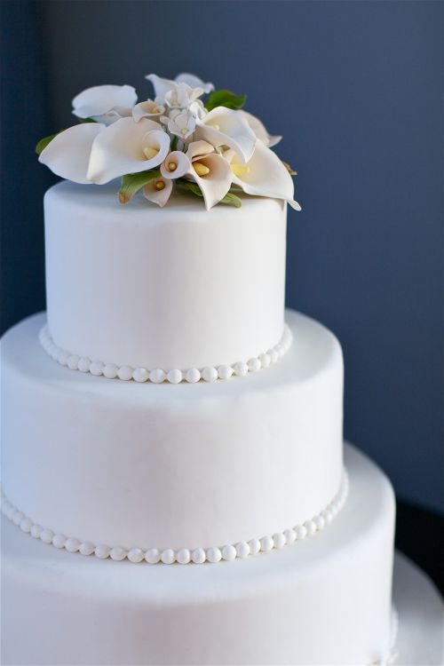 blue cake wedding cake