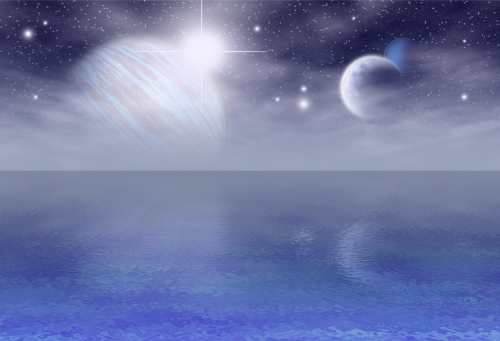 blue planets fantasy