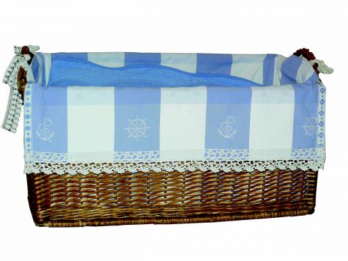 blue basket malle